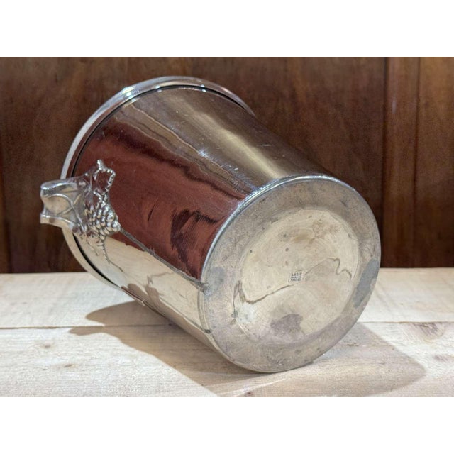 Silver-Plated Champagne Bucket from Clos Des Goisses, 1930s For Sale - Image 6 of 7
