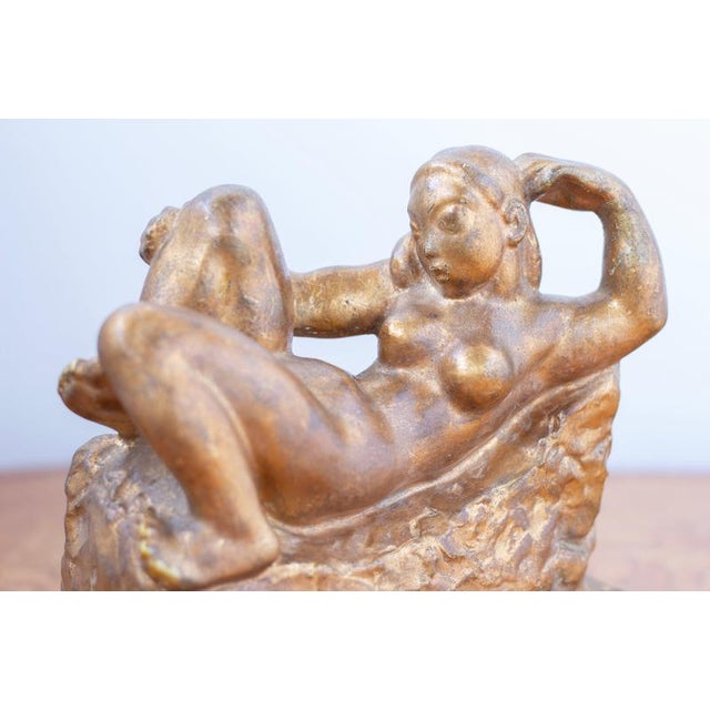 John Lundquist, Nude, Danae, 1920s, Plaster For Sale - Image 11 of 12