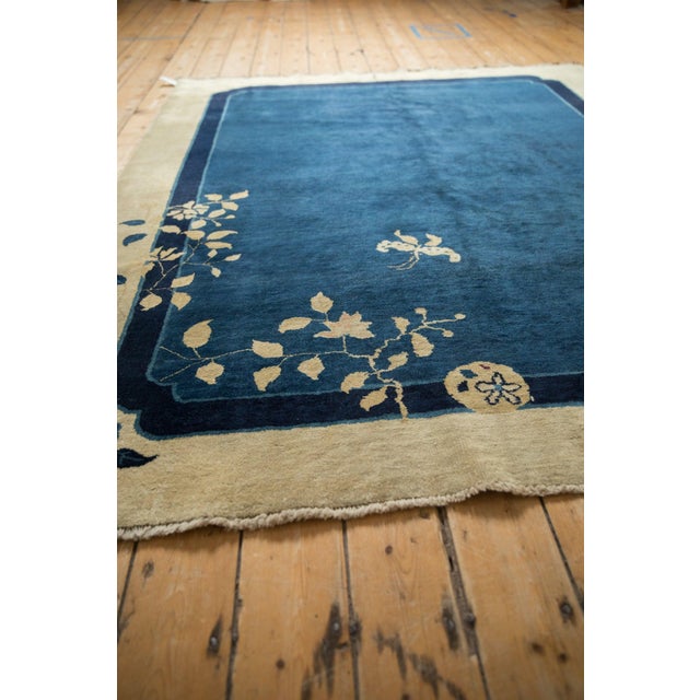 Antique Peking Carpet - 6'1" X 7'5" For Sale - Image 9 of 14