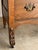 Antique Oak Serpentine Chest With Original Casters and Brass Hardware For Sale - Image 10 of 17