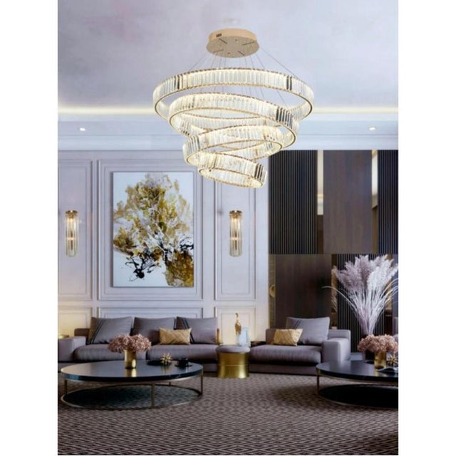 Collection Orione Alabastro Table Lamp in Metal and Crystal by Jago For Sale - Image 6 of 8