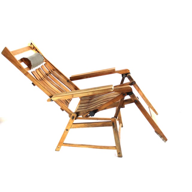 Thonet Siesta Medical Deck Chair by Hans and Wassili Luckhardt for Gebrüder Thonet, 1938 For Sale - Image 4 of 17