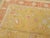 Yellow Coral Antique Oushak Rug no. 10791 For Sale In New York - Image 6 of 8