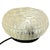Metal Mid-Century Modern Ceiling Lamp in Pressed Glass For Sale - Image 7 of 7