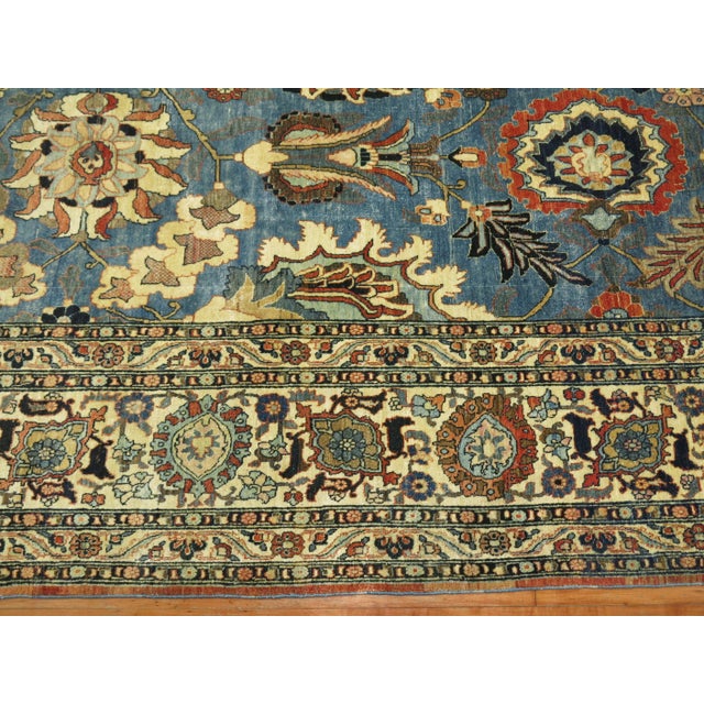 Zabihi Collection Antique Persian Tabriz Carpet For Sale - Image 11 of 18