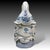 Polychrome Glazed Porcelain Guanyin Bodhisattva, Mid 20th Century For Sale - Image 4 of 9