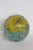 Mid-Century Modern St Clair Hand Blown Art Glass Paperweight Yellow Flower Controlled Bubble 4515b For Sale - Image 3 of 8
