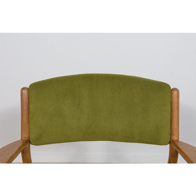 Mid-Century Oak Dining Chairs Model J62 by Poul M. Volther for FDB Mobler, Denmark, 1960s, Set of 4 For Sale - Image 14 of 18