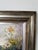 Wood 1980's Vintage Floral Still Life Oil Painting on Masonite Board - Framed For Sale - Image 7 of 11