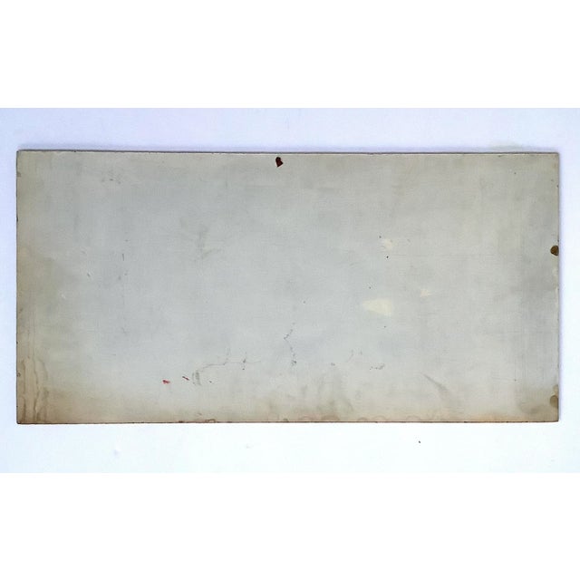 Vintage Dining Room Entrance Sign For Sale - Image 4 of 4