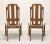 Mid 20th Century Broyhill Premier Mid 20th Century Oak Brutalist Style Dining Side Chairs - Pair B For Sale - Image 5 of 10
