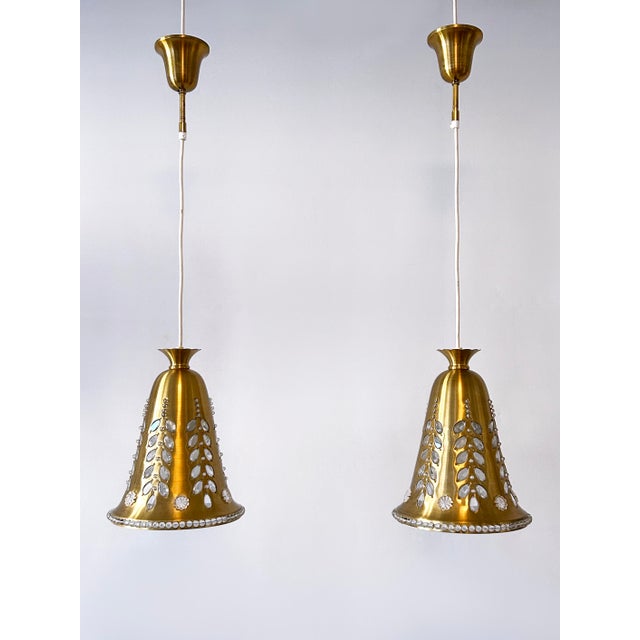 Mid-Century Pendant Lamps by Oswald Haerdtl for Lobmeyr, 1950s, Set of 2 For Sale - Image 14 of 18