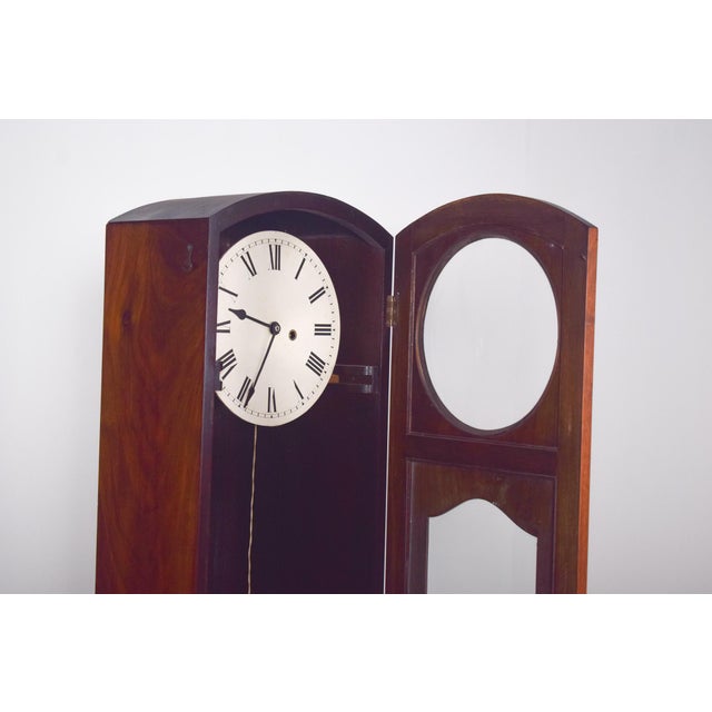 Antique English Grandfather Clock For Sale - Image 3 of 13