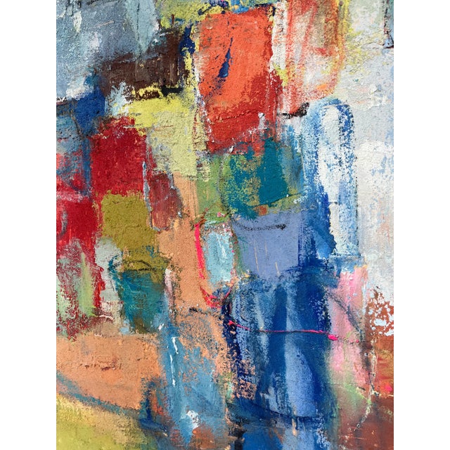 Contemporary Contemporary Abstract Original Oil Painting For Sale - Image 3 of 12