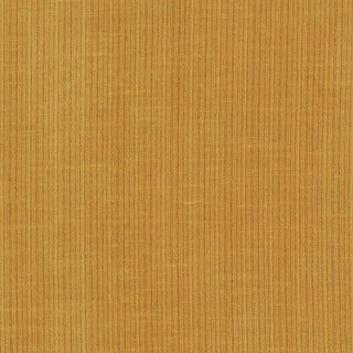 Schumacher Antique Strie Velvet Fabric in Goldenrod For Sale