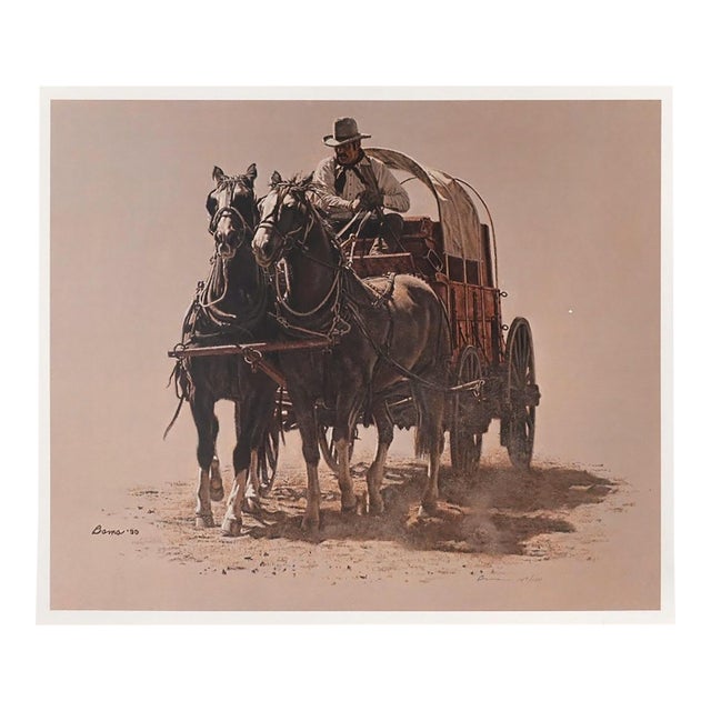 James Bama "Chuck Wagon" 1991 Signed Limited Edition Print 149/1000, Greenwich Workshop For Sale