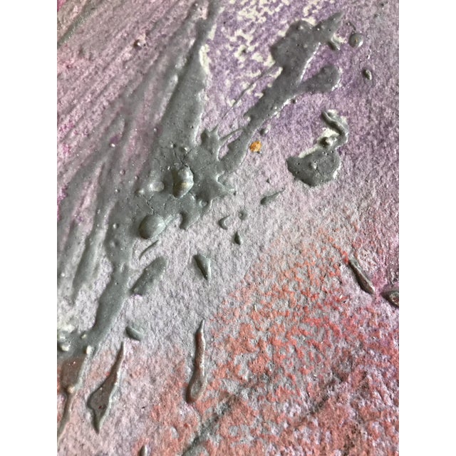 Patricia Zippin "Tillamook Flight 3 of 12" 1980s Mixed Media Abstract Painting For Sale In Dallas - Image 6 of 8