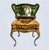 Antique Venetian Style Lacquered Wood Vanity Table and Desk With Folding Storage Wings and Mirror For Sale - Image 15 of 18