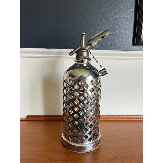 1940s Vintage Mid Century Sparklets Type D "De Luxe" Soda Syphon For Sale - Image 5 of 8