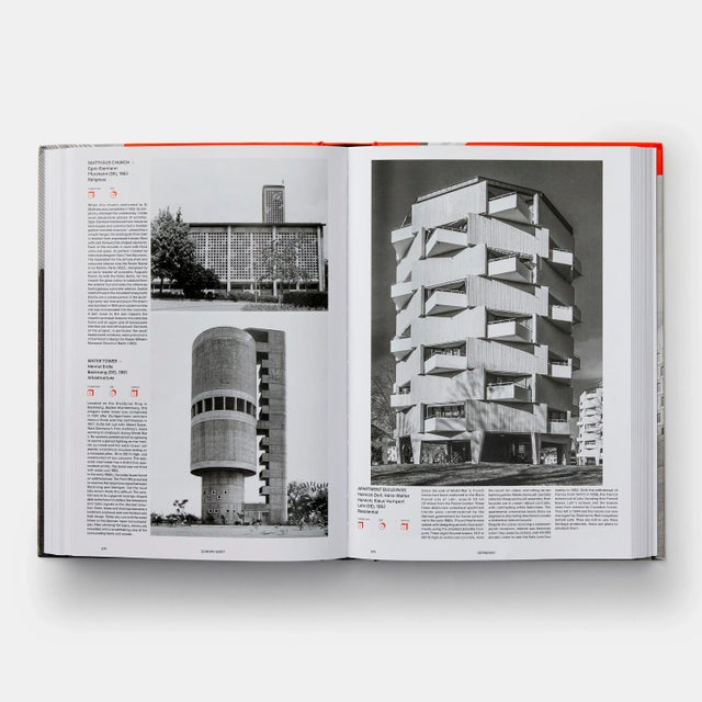 Red Atlas of Brutalist Architecture For Sale - Image 8 of 9