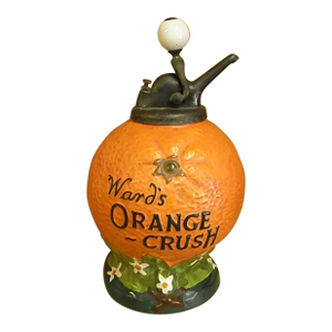 Hard to Find 1910-20s Wards Orange Crush Syrup Dispenser