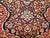 Vintage Persian Kashan Rug, Hand-Knotted Wool, Floral Pattern, Navy & Ivory, 5x7 For Sale - Image 15 of 18