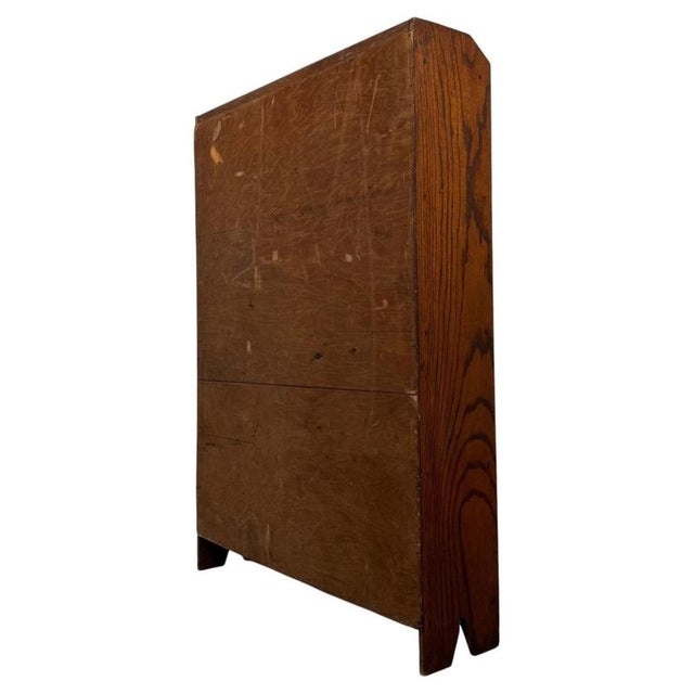 Wood 20th Century Edwardian Open Library Bookcase, 1890s For Sale - Image 7 of 11