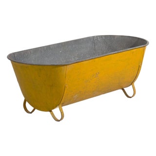Galvanized Metal Container by Amaru For Sale