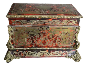 Boulle Marquetry Music Box