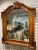 French Country Carved Wall Mirror from Bernhardt Antique Cherry Finish Showroom Floor Sample