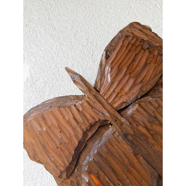 Antique Butterfly Wall Decorations, 1900s, Set of 2 For Sale - Image 14 of 18