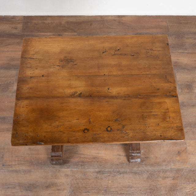 Farmhouse 19th Century Danish Oak Side Table For Sale - Image 3 of 14