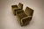 Olive Pair of Brazilian Modern Armchairs in Pau Marfim and Olive Mohair, Brazil, 1960s For Sale - Image 8 of 18