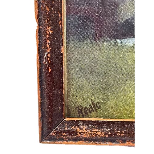 Early 20th Century Vintage Native American Woman Framed Print For Sale - Image 5 of 5