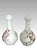 Famille Rose Chinese Fine White Porcelain Garlic Head Vases With Birds & Cherry Blossoms, a Pair For Sale In Tampa - Image 6 of 14