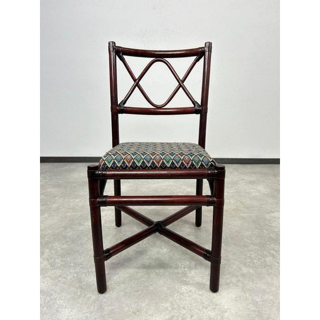 Mid-Century Modern Dining Table and Chairs attributed to Gervasoni, 1970s, Set of 6 For Sale - Image 13 of 18