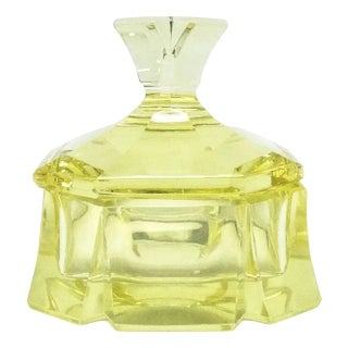 Art Deco Candyer from Moser, Czechoslovakia, 1930s For Sale