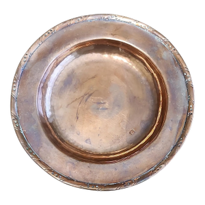 Early 1900s Hugh Wallis Arts & Crafts Copper Dish