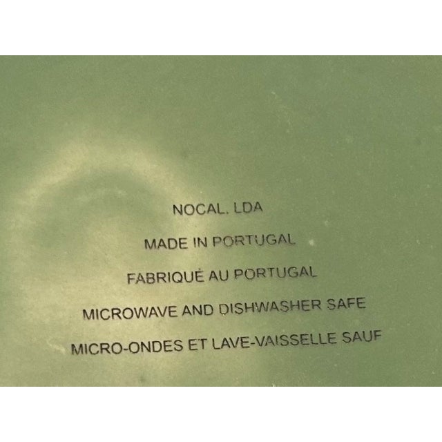 Ceramic Portuguese Majolica Strawberry Pitcher – Sage Green Earthenware, Hand-Painted Relief Fruit Design, Bordallo Pinheiro Style For Sale - Image 7 of 7