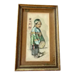 1906 San Francisco Watercolor by Theodore Demung Jones