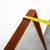Brown Mid Century Danish Modern Mirror Wall Hanging Entry Way Solid Teak Rectangular For Sale - Image 8 of 10
