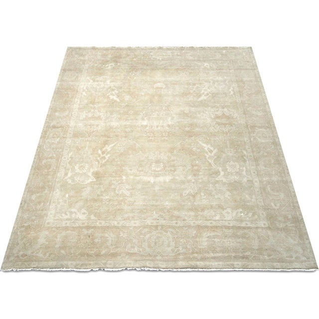 1960s Egyptian Sultanabad Rug For Sale In Los Angeles - Image 6 of 6