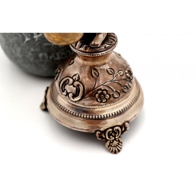 Silver Toothpick Holder For Sale - Image 3 of 6