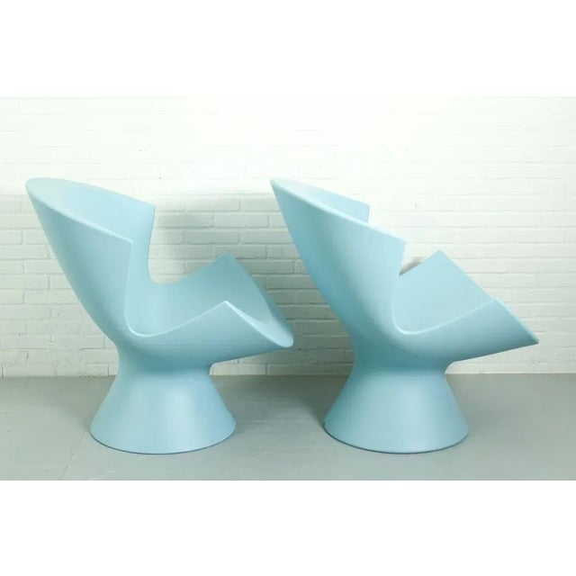 Postmodern Set of Kite Lounge Chairs by Karim Rashid for Label, 2004 For Sale - Image 3 of 12