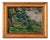 Alfred Garcement, Landscape with Trees, Oil Painting on Board, Early 20th Century, Framed For Sale