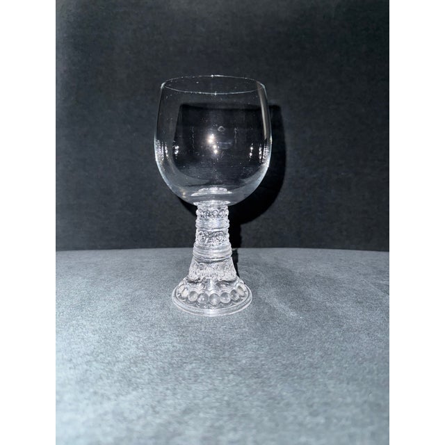 Mid-Century Modern Mid 20th Century Rosenthal Crystal Bacchus Wine Glasses - Set of 10 For Sale - Image 3 of 7