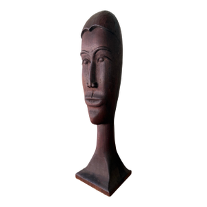 1940s Carved Folk Art Sculpture of a Man