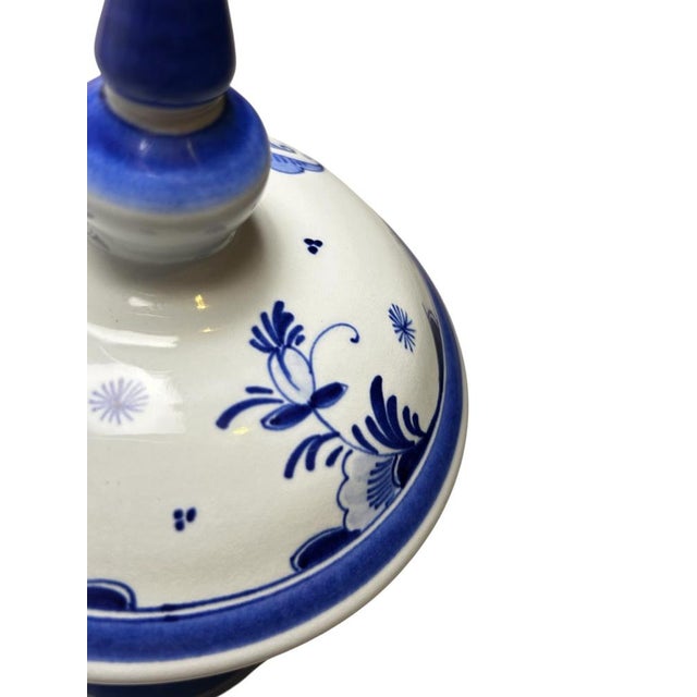 Vintage Hand-Painted Money Box by Royal Delft, 1989 For Sale - Image 11 of 17