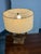 Wood Vintage Rustic Wagon-Wheel Table Lamp For Sale - Image 7 of 12