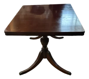 Antique Duncan Phyfe Style Dining Table – Solid Wood,
